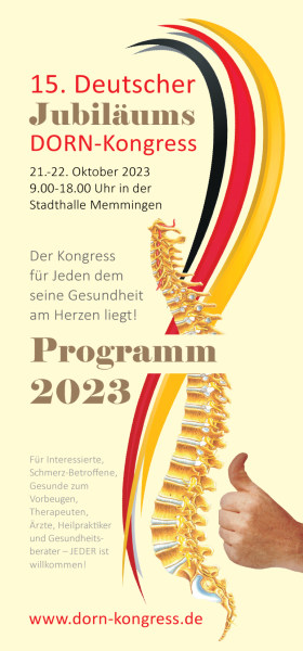 Programmheft DORN-Kongress 2023 Cover