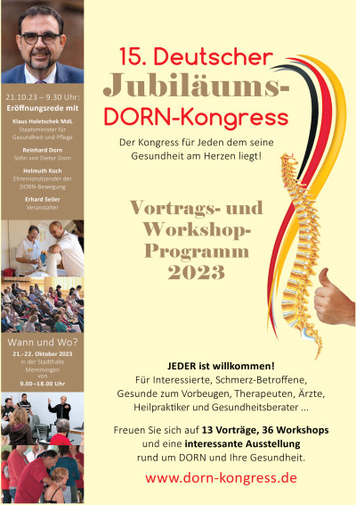 DORN Kongress Flyer 2023 Cover